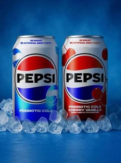 Latas Pepsi Prebiotic Cola